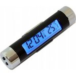 APT CT-20 Podsvícené hodiny a teploměr do auta – Zboží Mobilmania