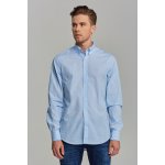 Gant košile slim broadcloth stripe BD modrá – Zboží Mobilmania