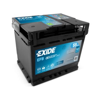 Exide Start-Stop EFB 12V 55Ah 480A EL550