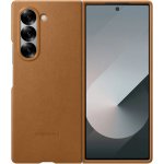 Samsung Galaxy Z Fold6 Ochranný kryt z veganské kůže Brown EF-VF956PAEGWW – Zboží Živě