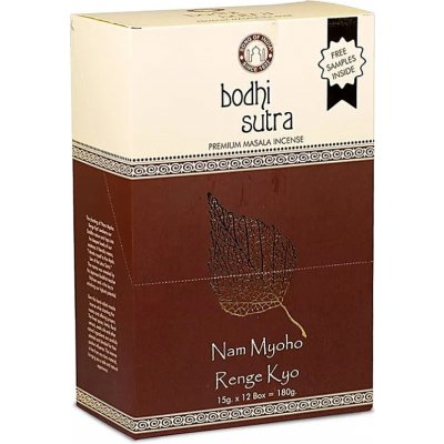 Song of India Vonné tyčinky Organic Masala Bodhi Sutra 15 g – Hledejceny.cz