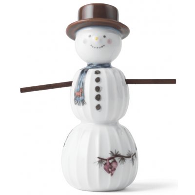 Vánoční porcelánová dekorace Snowman 11,5 cm Kähler – Hledejceny.cz