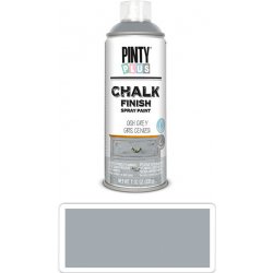 Pintyplus Chalk křídová barva ve spreji na různé povrchy 400 ml popelavě šedá CK798