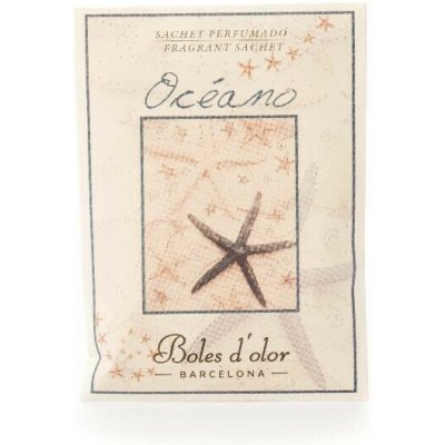 Boles d´olor Vonný sáček kapesní malý papírový 5,5 x 7,5 x 0,3 cm Oceano – Hledejceny.cz