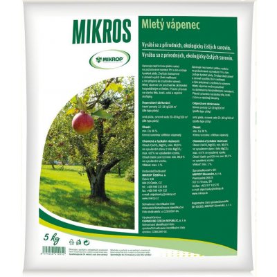 Mikros VPC Mletý vápenec 5 kg – Zboží Mobilmania