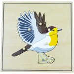 Montessori puzzle pták – Sleviste.cz