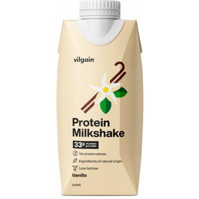 Vilgain Protein Milkshake vanilka 330 ml – Zboží Dáma