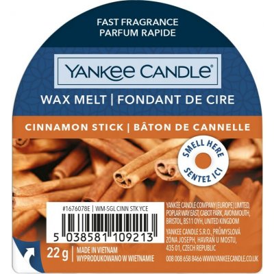 Yankee Candle Cinnamon Stick vosk do aromalampy unisex 22 g – Hledejceny.cz