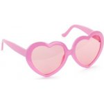 PartyDeco Párty brýle srdce růžové – Zboží Dáma