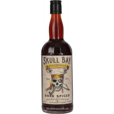 Skull Bay Ananas dark spiced 37,5% 0,7 l (holá láhev) – Zbozi.Blesk.cz