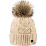 Fashionweek dámská čepice s bambulí Wool Alice béžová – Hledejceny.cz