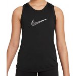 Nike Dri-Fit One Training Tank black/white – Sleviste.cz