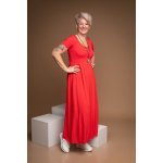 Italy fashion Dlouhé šaty ROSA Cappuccinová – Zbozi.Blesk.cz