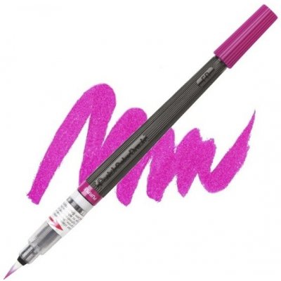 Kaligrafický fix Brush Pen Color GFL Pentel Violet – Hledejceny.cz