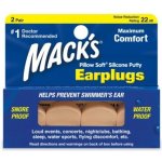 Mack's Pillow Soft silikonové špuntydo uší tělové 2 páry – Hledejceny.cz