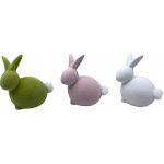 Boltze Dekorativní figurka zajíce z terakoty Hopsy, různé druhy, 8,4 cm, 1 ks – Hledejceny.cz