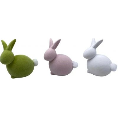 Boltze Dekorativní figurka zajíce z terakoty Hopsy, různé druhy, 8,4 cm, 1 ks – Hledejceny.cz