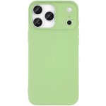AppleKing matný kryt z měkkého plastu pro iPhone 17 Pro Max - zelený – Zboží Mobilmania