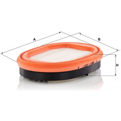MANN-FILTER Vzduchový filtr MANN MF CF2550/1 – Hledejceny.cz