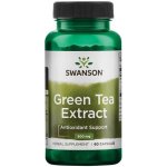Swanson Zelený čaj Green Tea Extract 500 mg 60 kapslí – Hledejceny.cz