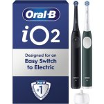 Oral-B iO Series 2 Duo Black/Green – Zboží Mobilmania