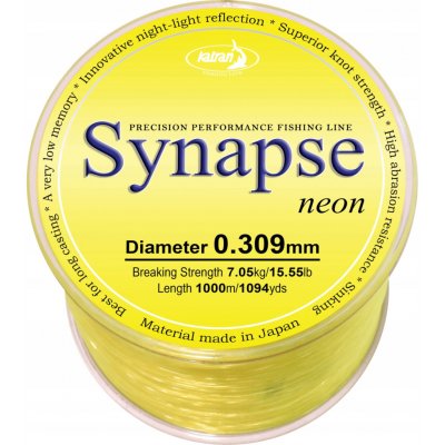 Katran SYNAPSE Neon 1000 m 0,331 mm – Zboží Dáma