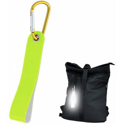 3M Reflexní přívěsek s karabinou - žlutý – Zboží Dáma