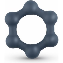 Boners Hexagon Cockring With Steel Balls