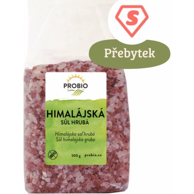 Pro-Bio sůl himalájská hrubá 500 g – Zbozi.Blesk.cz