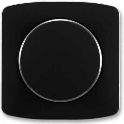 ABB 3294A-A123 N Tango® Kryt stmívače s otočným ovladačem, s upevňovací maticí, černá – Sleviste.cz