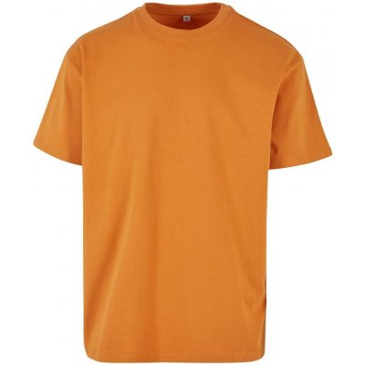 Build Your Brand pánské tričko Heavy Oversize Tee Oranžová