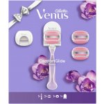Gillette Venus Comfort Glide Breeze dámský holicí strojek 1 ks + Comfortglide Breeze náhradní břity 3 ks + držák do sprchy 1 ks + ochranný kryt 1 ks – Sleviste.cz