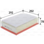 VALEO Vzduchový filtr 585419 – Hledejceny.cz