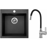 Sinks G574 Set VIVA 455 + FLEXIA /černá – Sleviste.cz