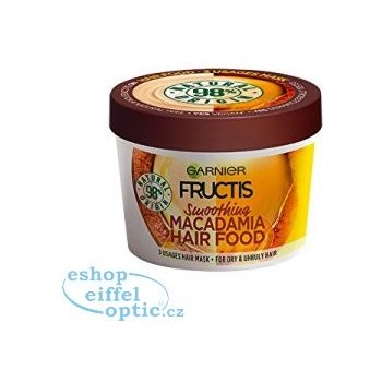 Garnier Fructis Macadamia Hair Food Maska na vlasy vyživuje suché vlasy 390  ml od 149 Kč - Heureka.cz