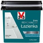 V33 Akrylová barva na obklady 0,75 l Světle šedý satén – Zboží Mobilmania