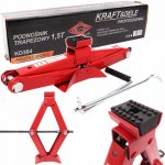 KRAFT&DELE Nůžkový zvedák na auto 1,5t KD384 | Zboží Auto