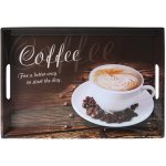 Kesper Servírovací tác motiv káva 50x35cm – Zboží Dáma