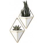 Květináč na stěnu Trigg White malý - set 2 ks Umbra – Hledejceny.cz