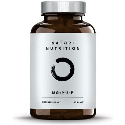Satori Magnesium Bisglycinát MG + P-5-P 90 kapslí – Hledejceny.cz
