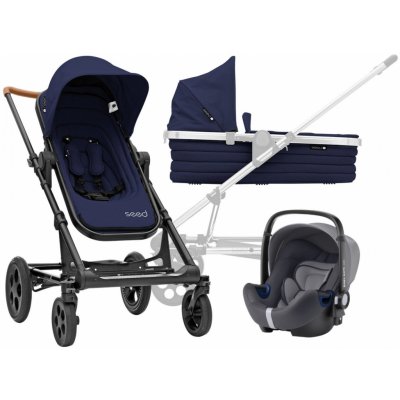 Britax SET Seed Papilio Black Cognac/Dark Navy 2021 – Hledejceny.cz