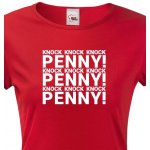Dámske tričko Knock Knock Knock PENNY Červená – Hledejceny.cz