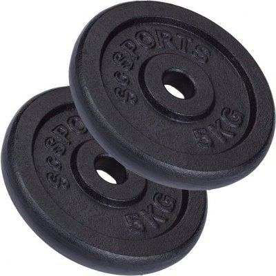 SCSports sada litinových kotoučů 10 kg 30/31 mm – Hledejceny.cz