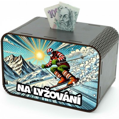 Pokladnička - Na lyžování – Zboží Dáma
