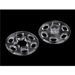 Prima-obchod Plastové patentky / stiskací knoflíky transparentní Ø13 mm, Ø15 mm, barva 1 15 mm transparent – Hledejceny.cz