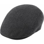 Fiebig Headwear since 1903 Luxusní kašmírová bekovka šedá – Zboží Mobilmania