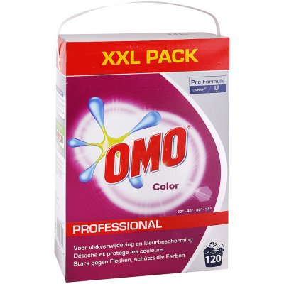Omo Professional Color prášek na barevné prádlo 8,4 kg 120 PD – Zboží Mobilmania