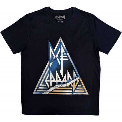 Def Leppard tričko triangle Logo – Zboží Mobilmania