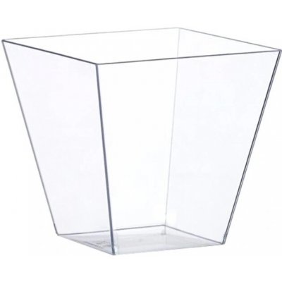 Santex Kelímky na dezerty Fingerfood čtvercové 200 ml – Zboží Dáma