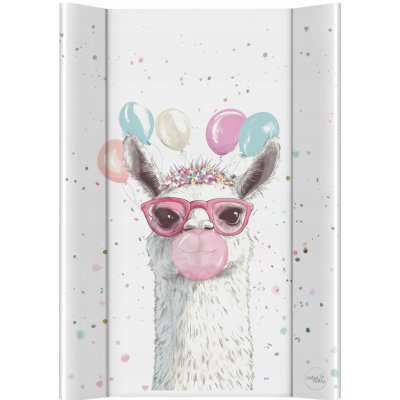 Ceba Baby podložka 2hranná měkká 50 x 70 Basic Crazy Llama – Sleviste.cz